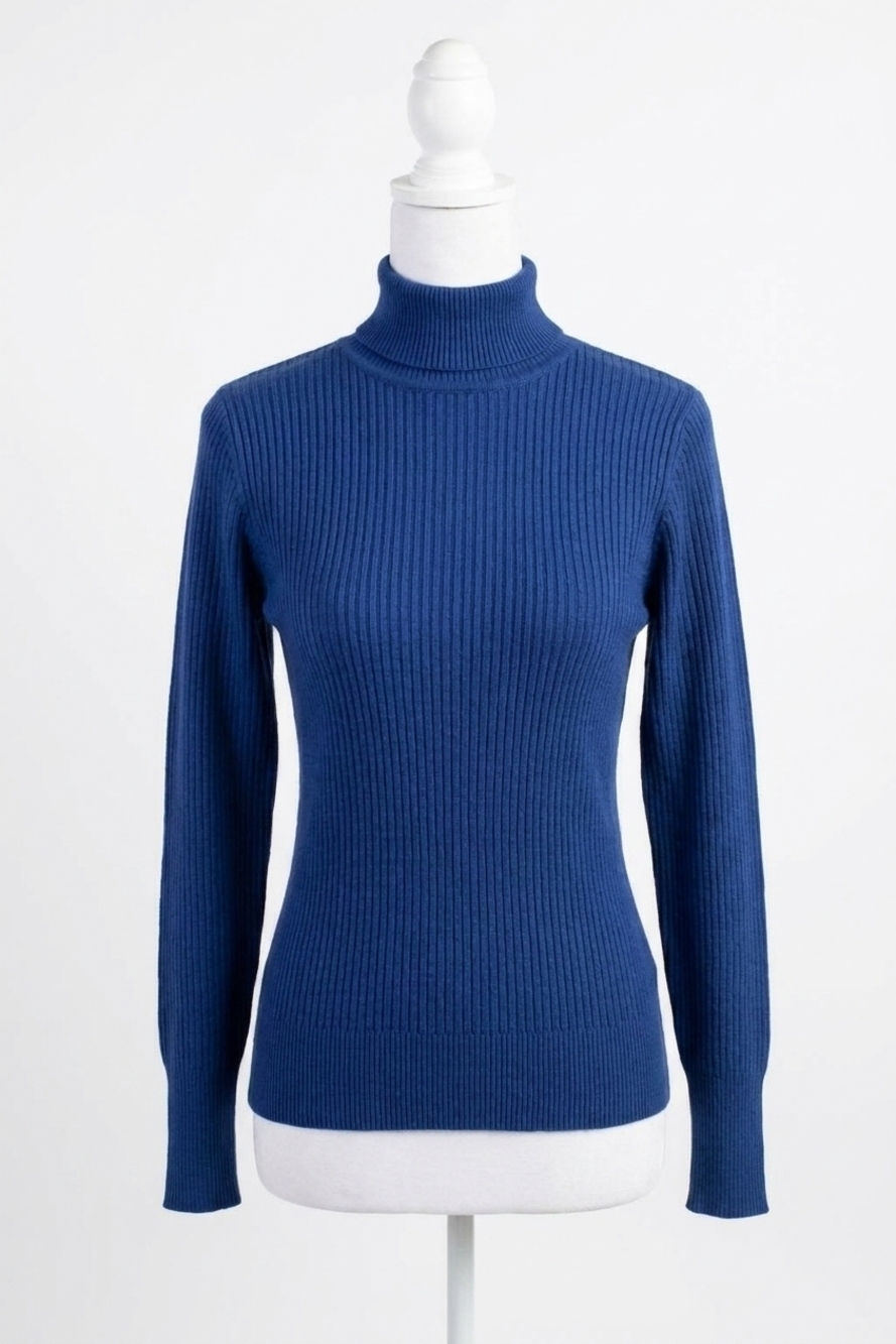 NEW TRINA TURK tom collins sweater in barrett blue